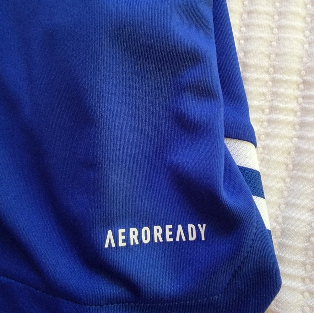 Adidas Tiro21 AEROREADY Football/Soccer Royal Blue Jersey GM7589 Men’s Small - Picture 4 of 9